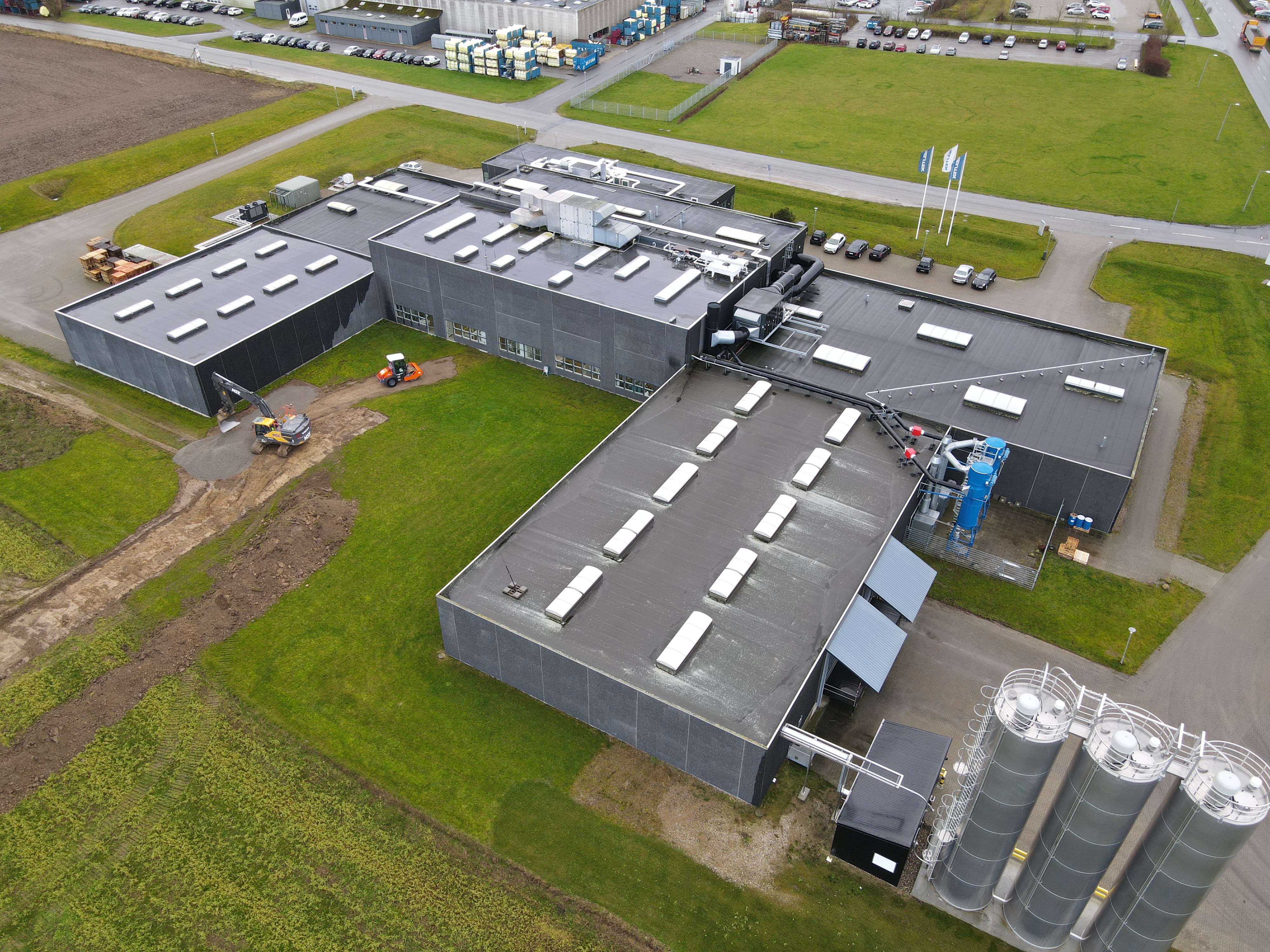 Grundsteinlegung zur Erweiterung