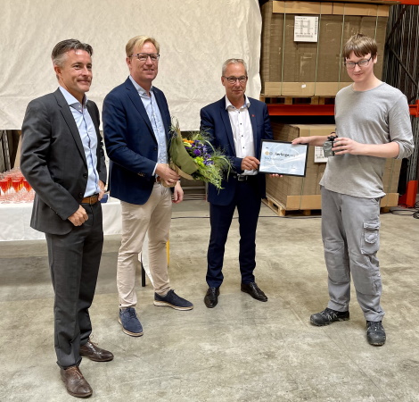 Årets lærling kåret af DI Lolland-Falster